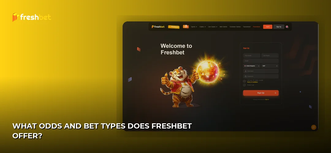 Freshbet website screenshot